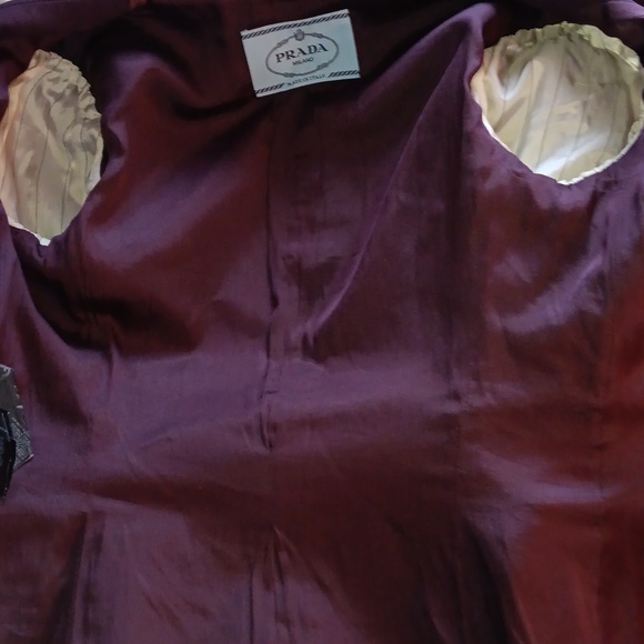 Prada virgin wool eggplant blazer - Picture 9 of 9
